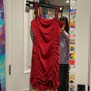 Red Adjustable Dress